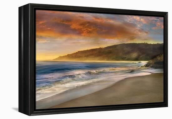 Malibu Sun-Mike Calascibetta-Framed Stretched Canvas