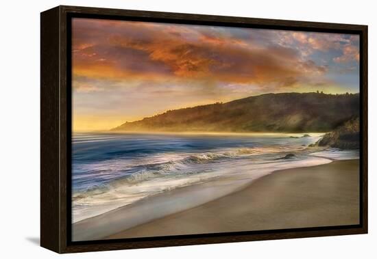 Malibu Sun-Mike Calascibetta-Framed Stretched Canvas