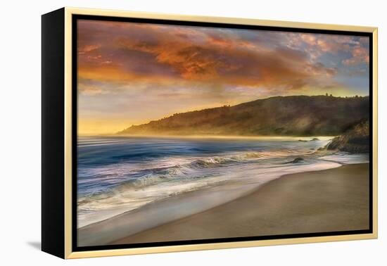 Malibu Sun-Mike Calascibetta-Framed Stretched Canvas