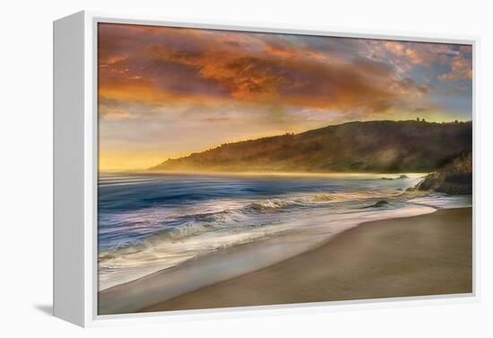 Malibu Sun-Mike Calascibetta-Framed Stretched Canvas