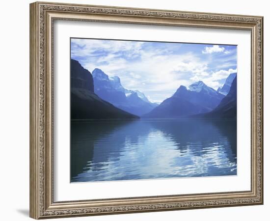 Maligne Lake, Alberta, Rockies, Canada-J Lightfoot-Framed Photographic Print