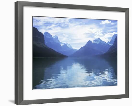 Maligne Lake, Alberta, Rockies, Canada-J Lightfoot-Framed Photographic Print