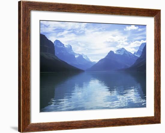 Maligne Lake, Alberta, Rockies, Canada-J Lightfoot-Framed Photographic Print