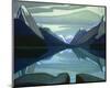 Maligne Lake, Jasper Park-Lawren S^ Harris-Mounted Premium Giclee Print