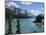 Maligne Lake, Rocky Mountains, Alberta, Canada-Hans Peter Merten-Mounted Photographic Print