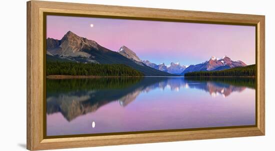 Maligne Lake-Yan Zhang-Framed Premier Image Canvas