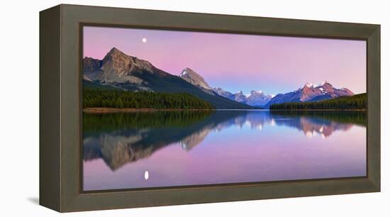 Maligne Lake-Yan Zhang-Framed Premier Image Canvas