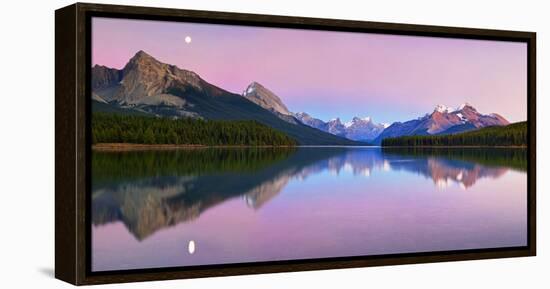 Maligne Lake-Yan Zhang-Framed Premier Image Canvas