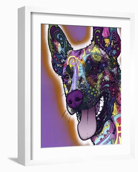 Malinois-Dean Russo-Framed Premium Giclee Print