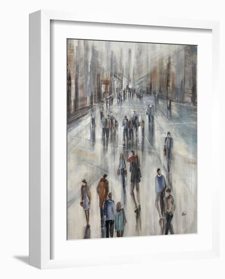 Mall Walking-Farrell Douglass-Framed Giclee Print