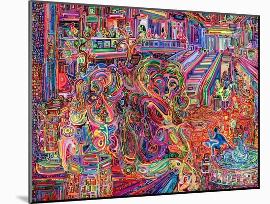 Mall-Josh Byer-Mounted Giclee Print