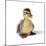 Mallard Duck Duckling at 24 Hours-null-Mounted Photographic Print