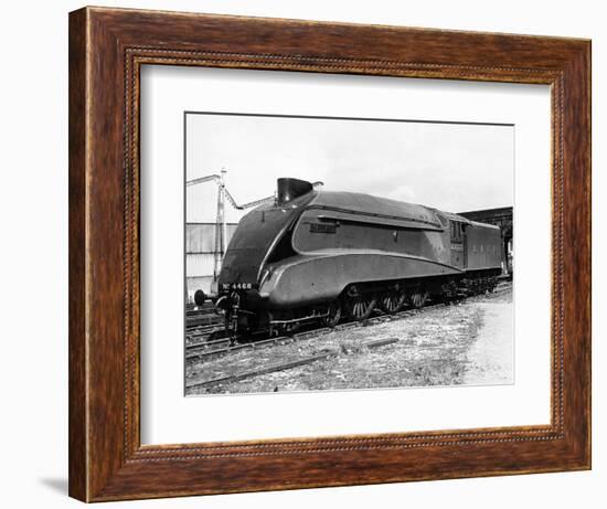 Mallard Locomotive-null-Framed Photographic Print