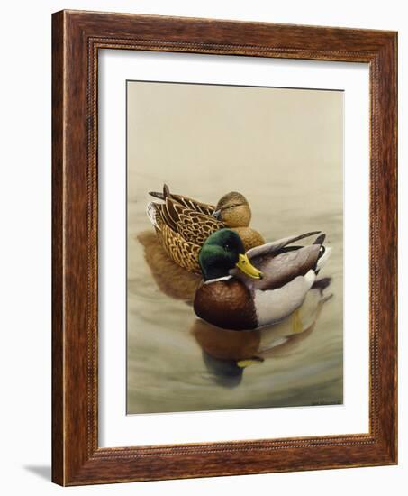 Mallard-Harro Maass-Framed Giclee Print