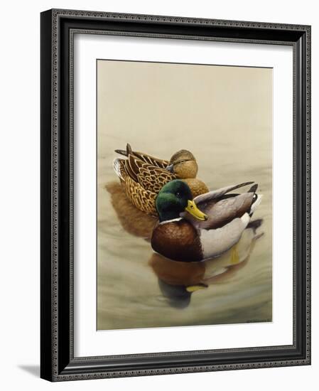 Mallard-Harro Maass-Framed Giclee Print