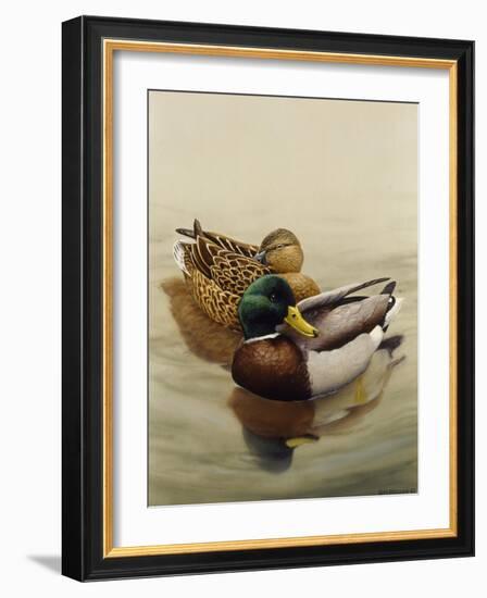 Mallard-Harro Maass-Framed Giclee Print