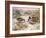 Mallards in a Quiet Corner-Carl Donner-Framed Giclee Print