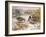 Mallards in a Quiet Corner-Carl Donner-Framed Giclee Print