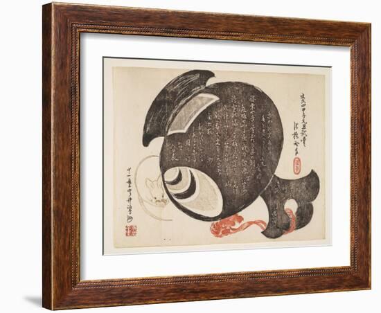 Mallet and a Mouse, January 1864-Ebashi Sesshin-Framed Giclee Print