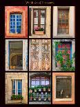 Poster featuring windows shot on buildings throughout towns of Provence, France.-Mallorie Ostrowitz-Photographic Print
