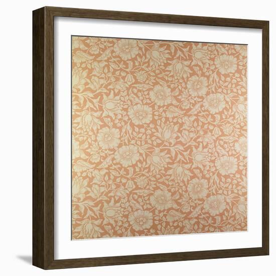 "Mallow" Wallpaper Design-William Morris-Framed Giclee Print