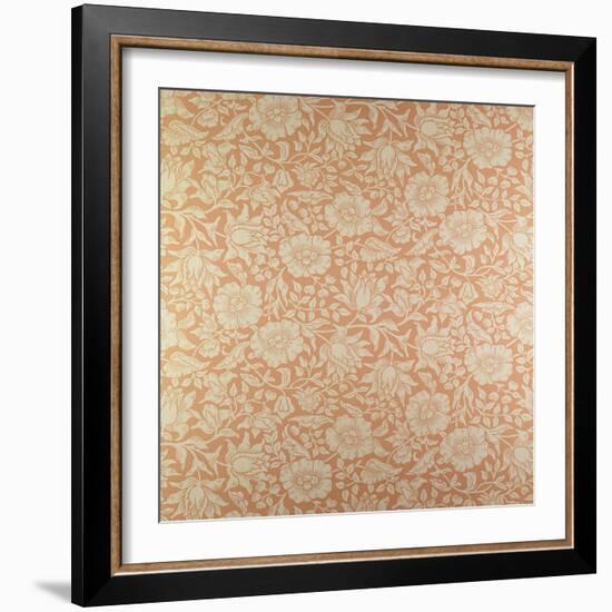 "Mallow" Wallpaper Design-William Morris-Framed Giclee Print
