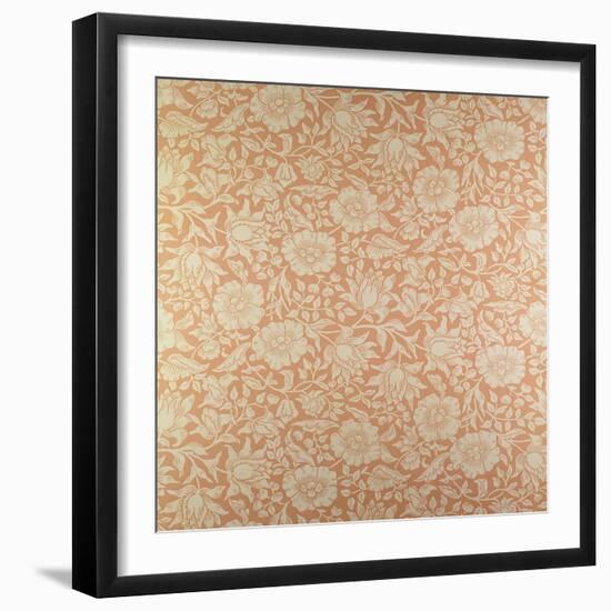 "Mallow" Wallpaper Design-William Morris-Framed Giclee Print