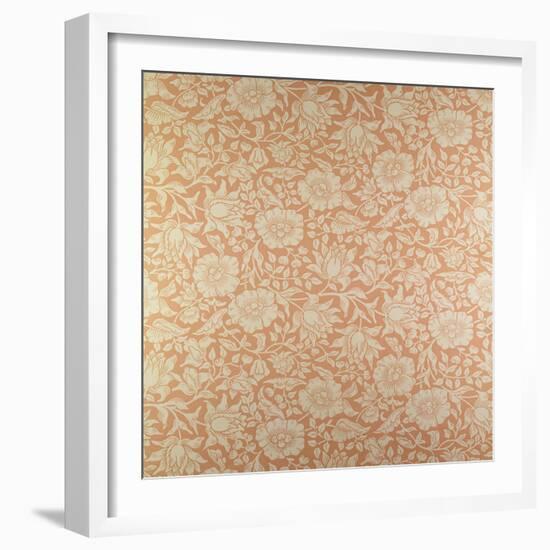 "Mallow" Wallpaper Design-William Morris-Framed Giclee Print