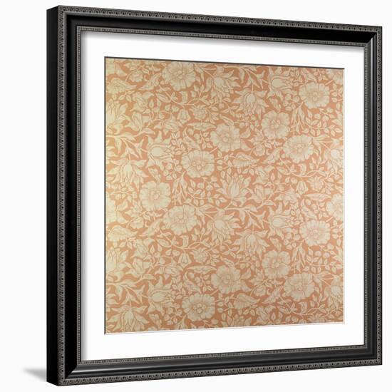 "Mallow" Wallpaper Design-William Morris-Framed Giclee Print