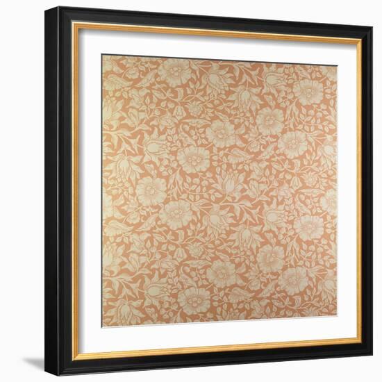 "Mallow" Wallpaper Design-William Morris-Framed Giclee Print