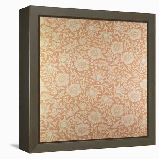 "Mallow" Wallpaper Design-William Morris-Framed Premier Image Canvas