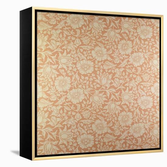 "Mallow" Wallpaper Design-William Morris-Framed Premier Image Canvas