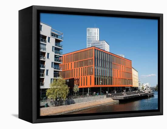 Malmo Live Concert and Congress Halls, Waterfront, Malmo, Sweden, Scandinavia, Europe-Jean Brooks-Framed Premier Image Canvas