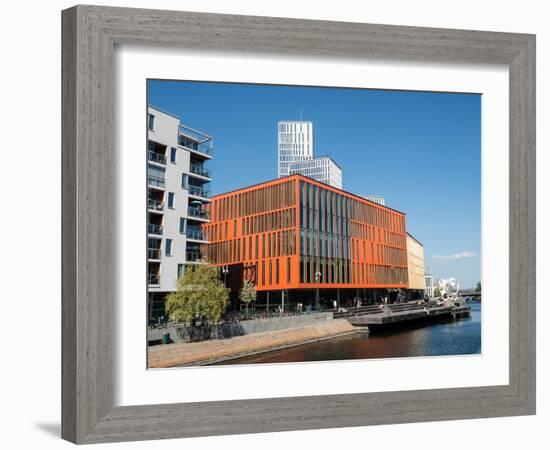 Malmo Live Concert and Congress Halls, Waterfront, Malmo, Sweden, Scandinavia, Europe-Jean Brooks-Framed Photographic Print