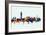 Malmo Sweden Skyline-Michael Tompsett-Framed Art Print