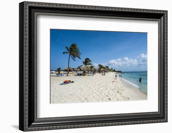 Malmuk Beac, Aruba, ABC Islands, Netherlands Antilles, Caribbean, Central America-Michael Runkel-Framed Photographic Print