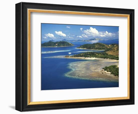 Malolo Island, Mamanuca Islands, Fiji-David Wall-Framed Photographic Print