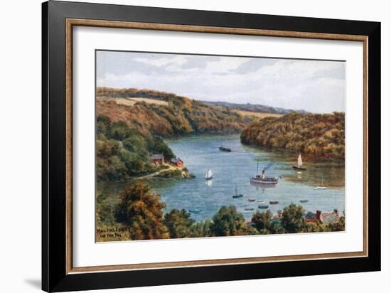 Malpas Ferry on the Fall-Alfred Robert Quinton-Framed Giclee Print