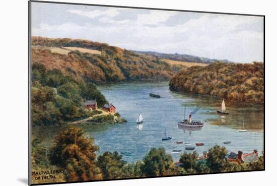 Malpas Ferry on the Fall-Alfred Robert Quinton-Mounted Giclee Print