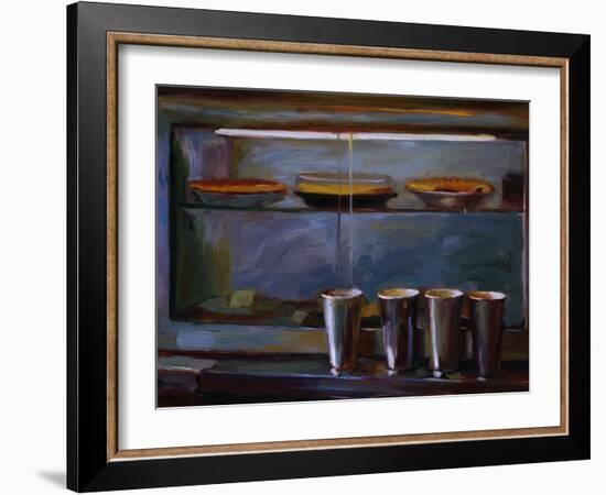 Malt Cups and Pie-Pam Ingalls-Framed Giclee Print