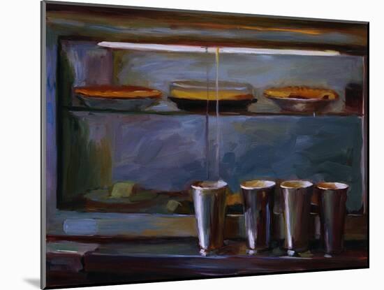 Malt Cups and Pie-Pam Ingalls-Mounted Giclee Print