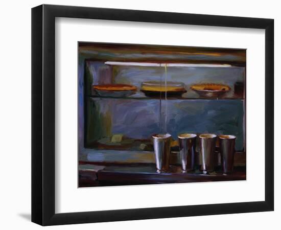 Malt Cups and Pie-Pam Ingalls-Framed Giclee Print