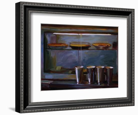 Malt Cups and Pie-Pam Ingalls-Framed Giclee Print