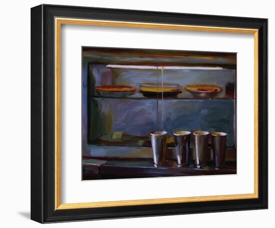 Malt Cups and Pie-Pam Ingalls-Framed Giclee Print