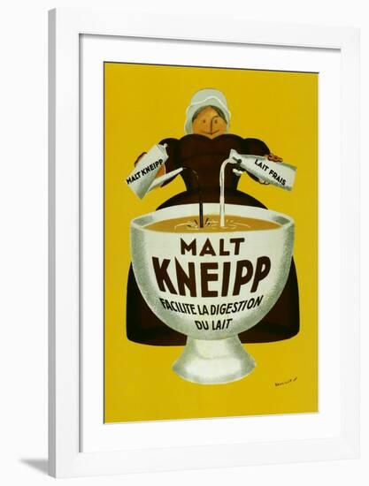 Malt Kneipp-null-Framed Art Print