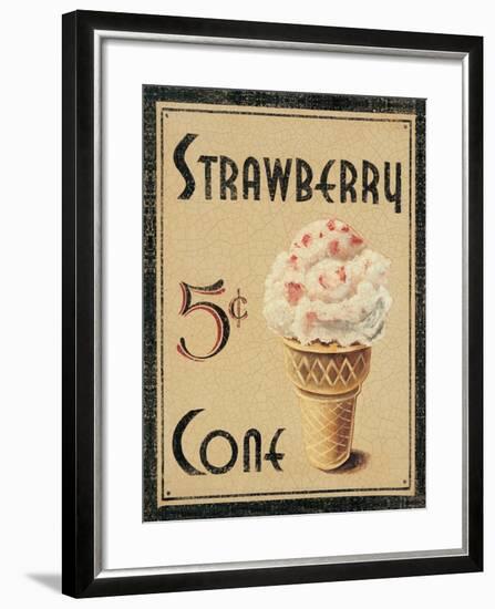 Malt Shop I-Catherine Jones-Framed Art Print