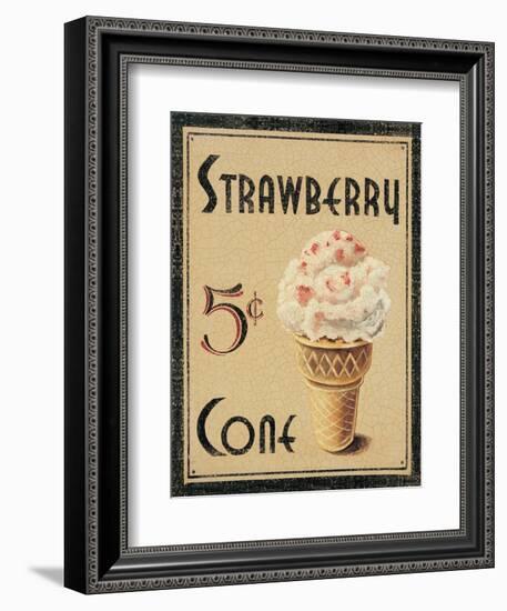 Malt Shop I-Catherine Jones-Framed Art Print