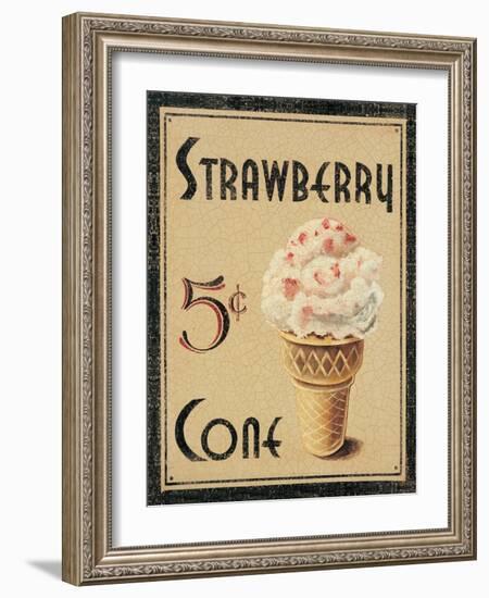 Malt Shop I-Catherine Jones-Framed Art Print