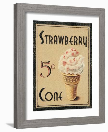 Malt Shop I-Catherine Jones-Framed Art Print