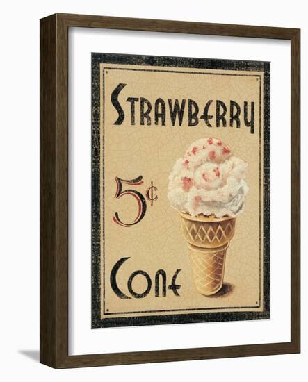 Malt Shop I-Catherine Jones-Framed Art Print